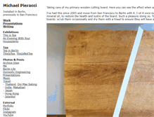 Tablet Screenshot of michaelpieracci.com